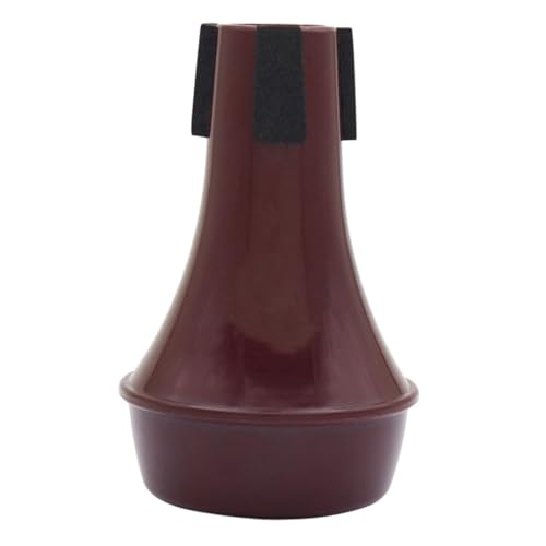 HEMOTON 1Pc Professional Abs Trumpet Mute Deep Practice Mute for Sound Reduction Durable Material for Beginners and Musicians Trumpet Accessory