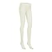[NovaLava] Womens Semi Opaque 80 Denier Footed Pantyhose Tights Ivory