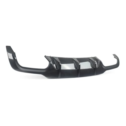 Difusor de parachoques trasero Benz W204 Clase C con apariencia carbono look AMG
