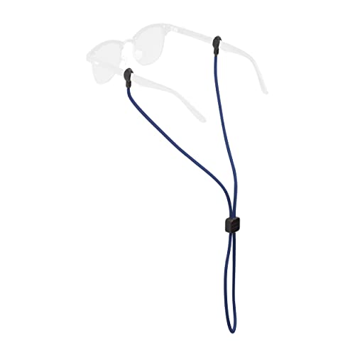 Chums Slip Fit Rope Glasses Retainer - Unisex Adjustable Eyewear Holder Sunglasses Strap (Navy) One Size (12121105)