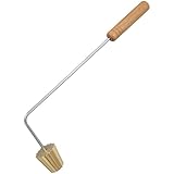 ZUNOXAZ Tragbare Kleine Goldene Backform aus Langlebigem Material Nyonya Eierkuchen Backform mit Abnehmbarem Becher Küchenwerkzeug für Knusprige Teigzubereitung und Südostasiatische