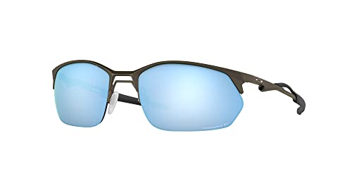 Oakley OO4145 Sunglasses Bundle: OO 4145 414506 Satin Lead and Large Black leash Accessory kit