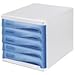 Produktbild helit H6129984 Helit Schubladenbox blau