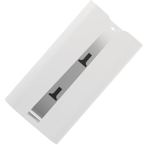 Boîte à mouchoirs décorative blanche en acier design magnétique