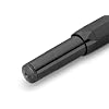 Kaweco CLASSIC SPORT Fountain Pen Black with 23 Carat Gold-Plated Steel Nib and Iridium Tip for Ink Cartridges I Sport Fountain Pen 13 cm I Nib: M (Medium)