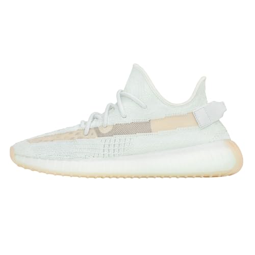 Image of adidas Mens Yeezy Boost 350 V2 Lace Up Sneakers Shoes Casual - Off White - Size 4 M