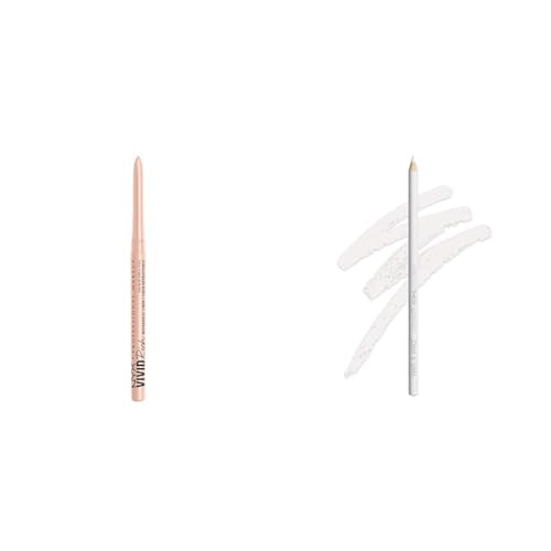 Lápiz Retráctil NYX Vivid Rich y Wet n Wild Blanco miniatura 1