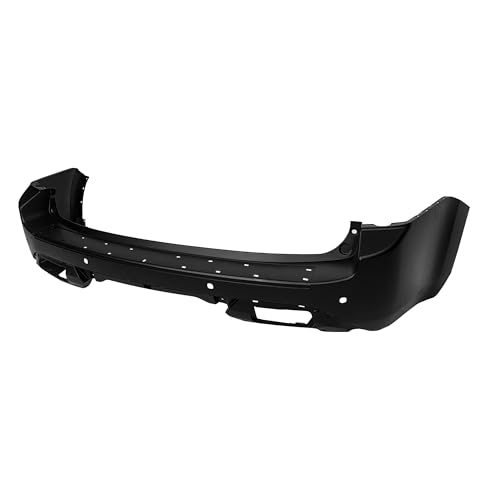 Image of Compatible with Honda Pilot 2012-2015 Rear Bumper Cover | Primed, With Parking Sensor Holes, Ready to Paint, OEM 04715SZAA60ZZ, HO1100275