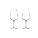 Luigi Bormioli Birrateque Craft Beer Glasses Tester (Set of 2), 14.25 oz, Clear