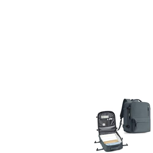 WONHOX Mochila de viagem grande aprovada para laptop e negócios para mulheres e homens, A91-cinza azul, X-Large, GG
