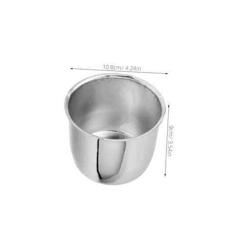 Cache-poussière d'essieu de remorque 108 mm robuste en métal x4