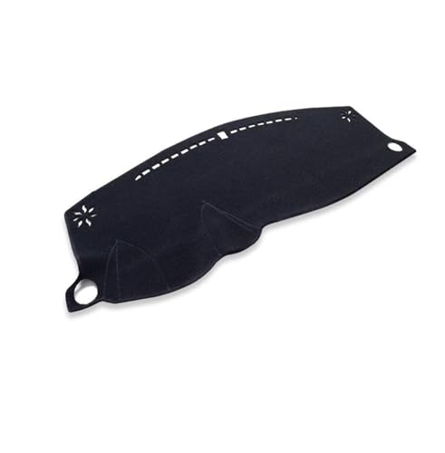 Tapis de tableau de bord Honda Jazz GD1 GD3 protection haut de gamme noir LHD