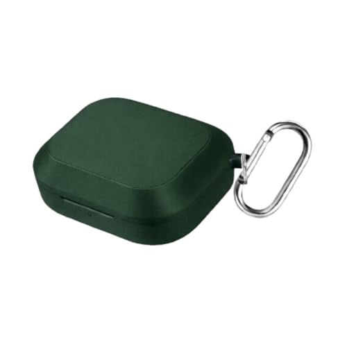 Image of Anvique Silicone Case Cover for Realme Buds Air 8, Dustproof and Shockproof Protection (Green)