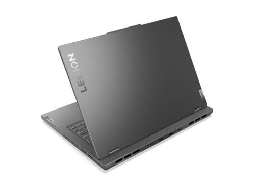 Image of Lenovo Legion Slim 5 Gen 8 AMD 14 inch inch Laptop (2023 Model) - AMD Ryzen 7 7840HS 8-Core, NVIDIA GeForce RTX 4060, 16GB RAM, 512 GB M.2 NVMe SSD, 14.5 inch inch 2.8K OLED 400-Nits, Windows 11 Home, Storm Grey