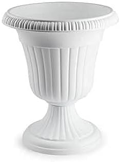 CABLEPELADO Macetero rendondo Copa de plastico 48 cm Blanco