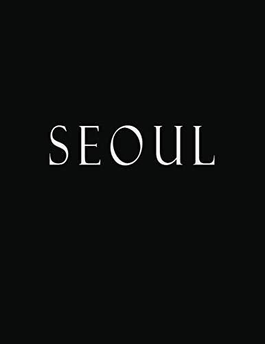 Seoul: Black and White Decorative Book to Stack Together on Coffee Tables, Bookshelves and Interior Design | Add Bookish Charm Decor to Your Home | ... Your unique Fashion Design style | Seoul