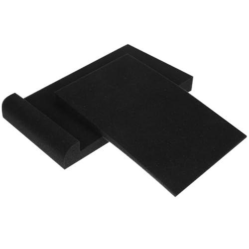 FRCOLOR スピーカー用防振パッド 耐衝撃 クッション 防音 遮音 デスクトップ設置 滑り止め オーディオ機器対応 サブウーファー兼用 簡単設置