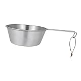 FytStycale Camping Bowl Camping Sierra Cup Deep Utensil 2L Portable Cookware Outdoor Dinnerware for Beach Kitchen Picnic Travel Hiking