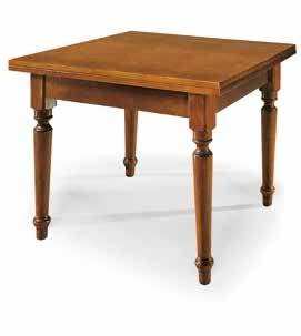 CasaPiù Tavolo allungabile a libro con gambe