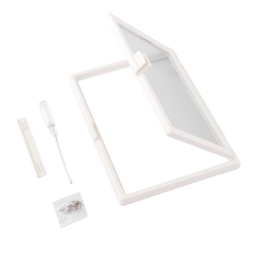 Image of Window Screen Mesh Home Office with Mount Hardware Tool Magnetic Flap System Style B | Home & Garden | Home Improvement | Building & Hardware