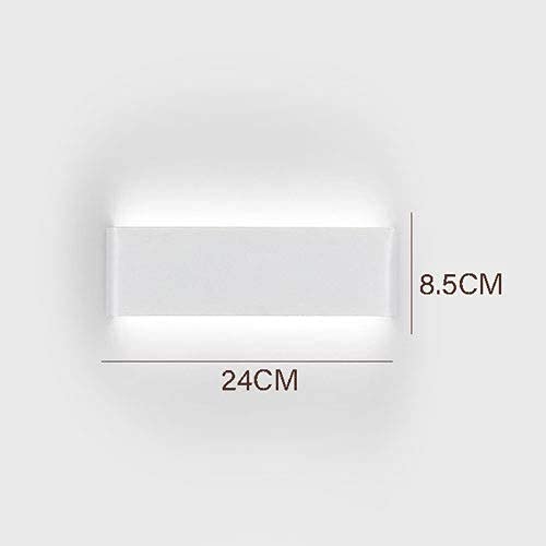 Lámpara de pared LED 6W de aluminio para iluminación interior 5
