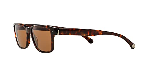 Brooks Brothers Men's BB 725S Rectangular Sunglasses, Tortoise/Brown, 52 mm3