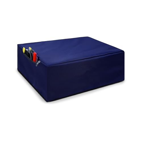 Image of Alifiya Dust Proof Washable Printer Cover for Canon Pixma E4270 / E4570 All-in-One Ink Efficient - Blue