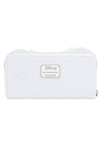 Loungefly Disney Minnie Sequin Wedding Zip Around Wallet2