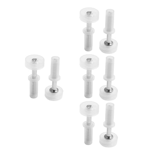Kit de Herrajes para Puerta Plegable con Rueda Guía Superior Bi-Fold 15 piezas, Metal de Repuesto para Ducha, Clóset y Gabinete