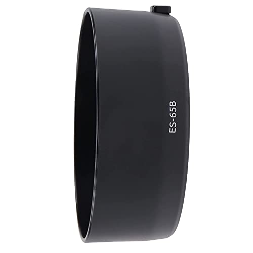 Image of SUPERNIC Es-65B Lens Hood For Canon Rf 50Mm F1.8 Stm On Eos R6 R5 Rp R Camera,Reversible Lens Shade Es-65B Lens Hood,Black