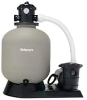 Doheny's Harris Pool Pro Sand Filter Pump for Above Ground Pool, 24" Tank with 1.5 HP Pump