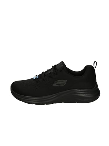 Skechers Damen Vapor Foam Fresh Trend, Black Mesh/Gunmetal Trim, 36 EU