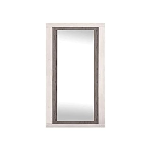 Espejo de Pared con Luna Modelo Lara Andersen Pino y Gris Cover