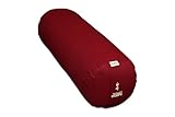 Kissenbezug-Set für Rundbolster 61x23 cm – 2-teilig (1x Innenbezug & 1x Außenbezug mit Reißverschluss) zum Selbstbefüllen – Ersatzbezug für Yoga- & Meditationskissen (Winerot)