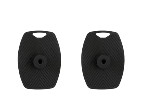 Image of Silicon Body Scrubber, Black, Comfortable Massage, Gentle Exfoliating, Muscles Relaxing, Promote Blood Circulation, 12.6cm x 9.2cm (Pack of 2)