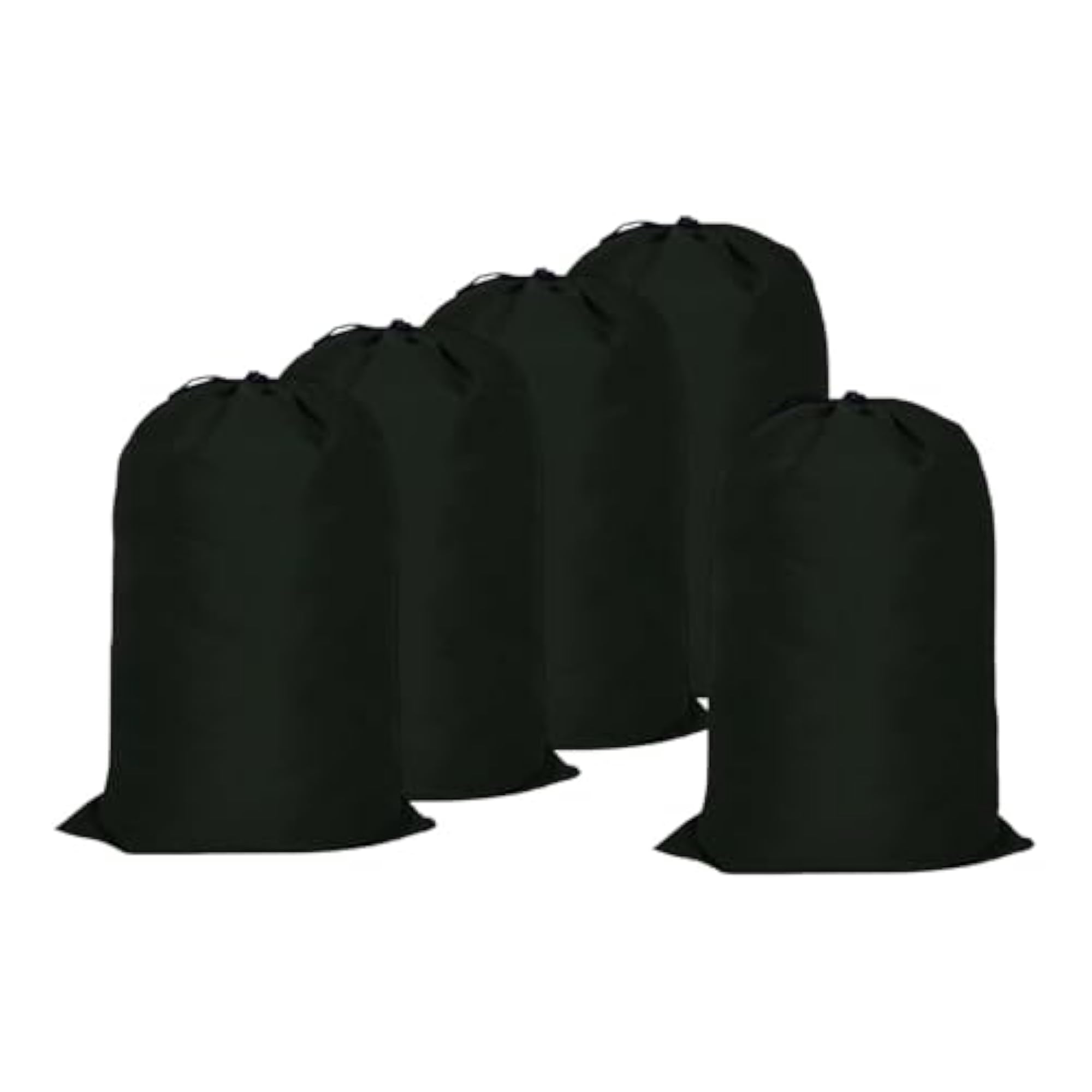 5 Pieces Drawstring Bag Storage Bag for Gym & Home