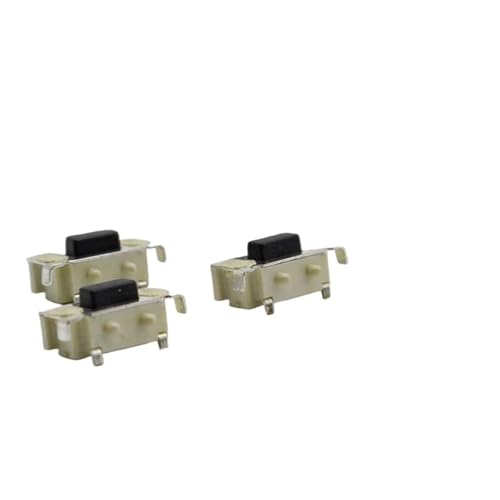 Interrupteur à bouton-poussoir tactile 3x6x3,5 mm lot de 50 pièces pour circuit imprimé DIY