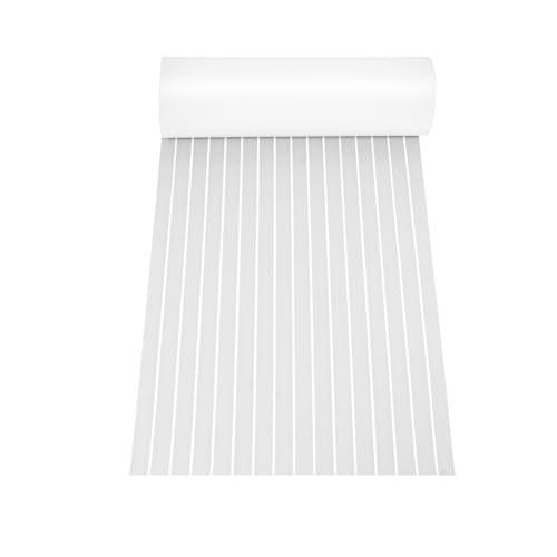 Tapis de sol EVA antidérapant aspect teck 240x90 pour terrasse de bateau lavable et yacht de luxe