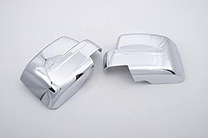 AONED Chrom-Spiegelabdeckungen für Jeep Liberty/Dodge Nitro, 2 Stück