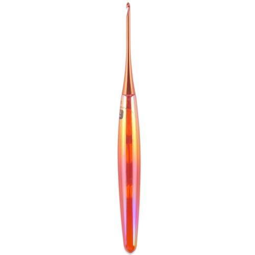 Svartur 3mm Crochet Hooks Ergonomic，Resin Comfort Grip Handles with Aluminum Hook Tips, Smooth Lightweight Crochet Needles for Beginners & Advanced Crafters