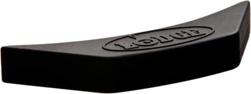 Image of Lodge Silicone Assist Handle Holder - Dishwasher Safe Hot Handle Holder Designed for Traditional Cast Iron Dual Handle Products - Reusable Heat Protection Up to 450 - Black (Pack of 12)