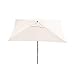 Produktbild Mendler Sonnenschirm Florida, Gartenschirm Marktschirm, 3x4m Polyester/Holz 6kg - creme