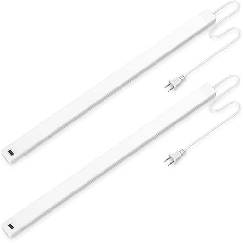 2pcs Hand Wave Under Cabinet Lights, 16' Under Counter Lighting with Dimmable and 4000K Natural...