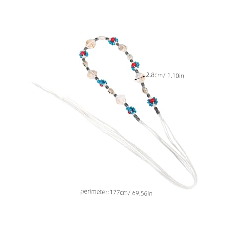 Rope Belt: Boho Waist Belt For Women - Handwoven Macrame Belt With Artistic Knot - Waistband For Hippie And Retro Looks2