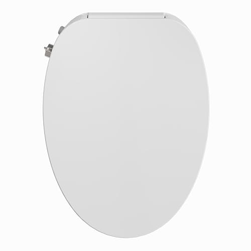 HOROW B0400 Elongated Bidet Toilet Seat, Non-Electric Bidet Toilet Attachment