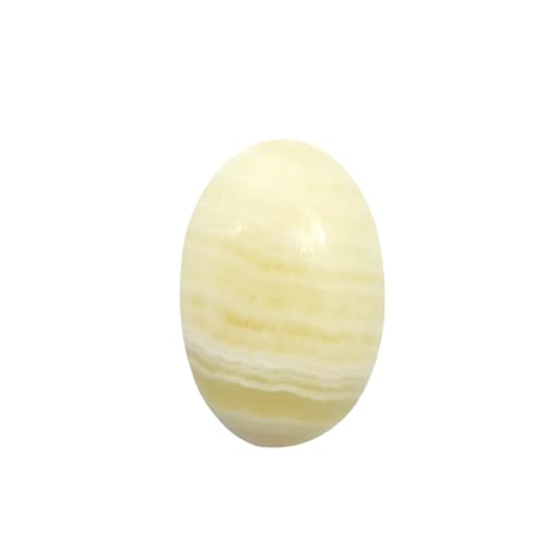 Agate jaune naturelle cabochon 39x26x8mm pierre précieuse en vrac pour bague et DIY