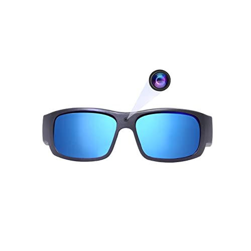 OhO �X�|�[�c�r�f�I�T���O���X 32GB 1080P HD �r�f�I�^��J���� 15MP�J�������� �Ό�UV400�ی���S�T���O���X�����Y