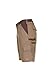 Planam 2374044 Highline Shorts, Khaki/Braun/Zink, Größe S