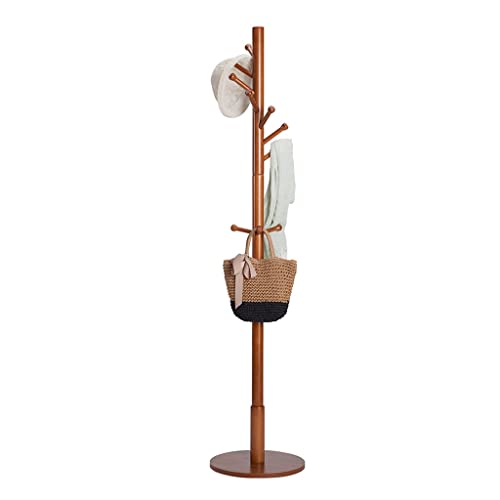 Genérico Perchero Vertical Xiaosaku Perchero Perchero de pie Perchero Vertical Resistente para el hogar Sala de Estar Pasillo Perchero de Madera Duradero Perchero de Esquina para Dormitorio Perchero