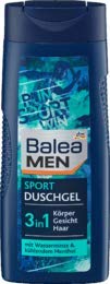 Balea Men Sport żel pod prysznic 3 w 1 (1 x 300 ml)